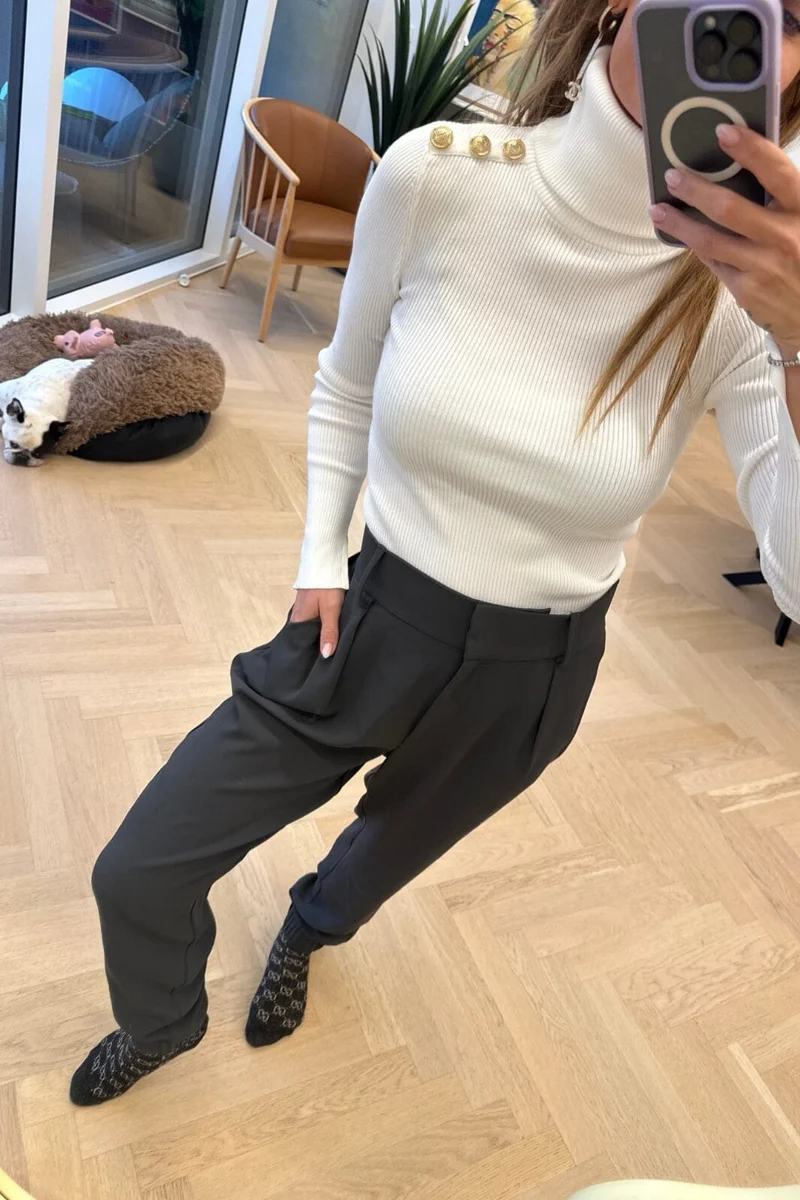 Valentin Studio - Pretty Pants - Dark Grey
