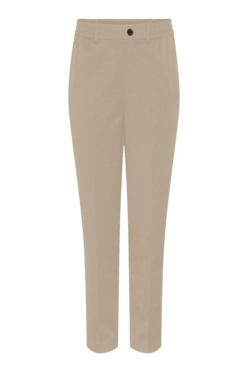 Pieces - Pccamil Ankle Pant - 4476265 White Pepper
