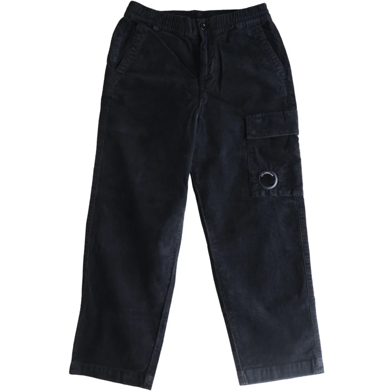 C.P. Company Black Long Trousers