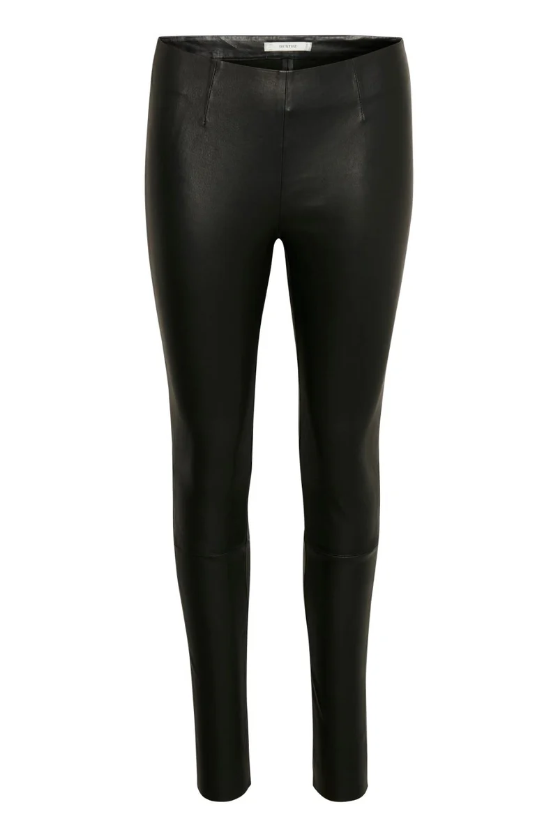 Gestuz - SashaGZ HW leather legging NOOS - Black