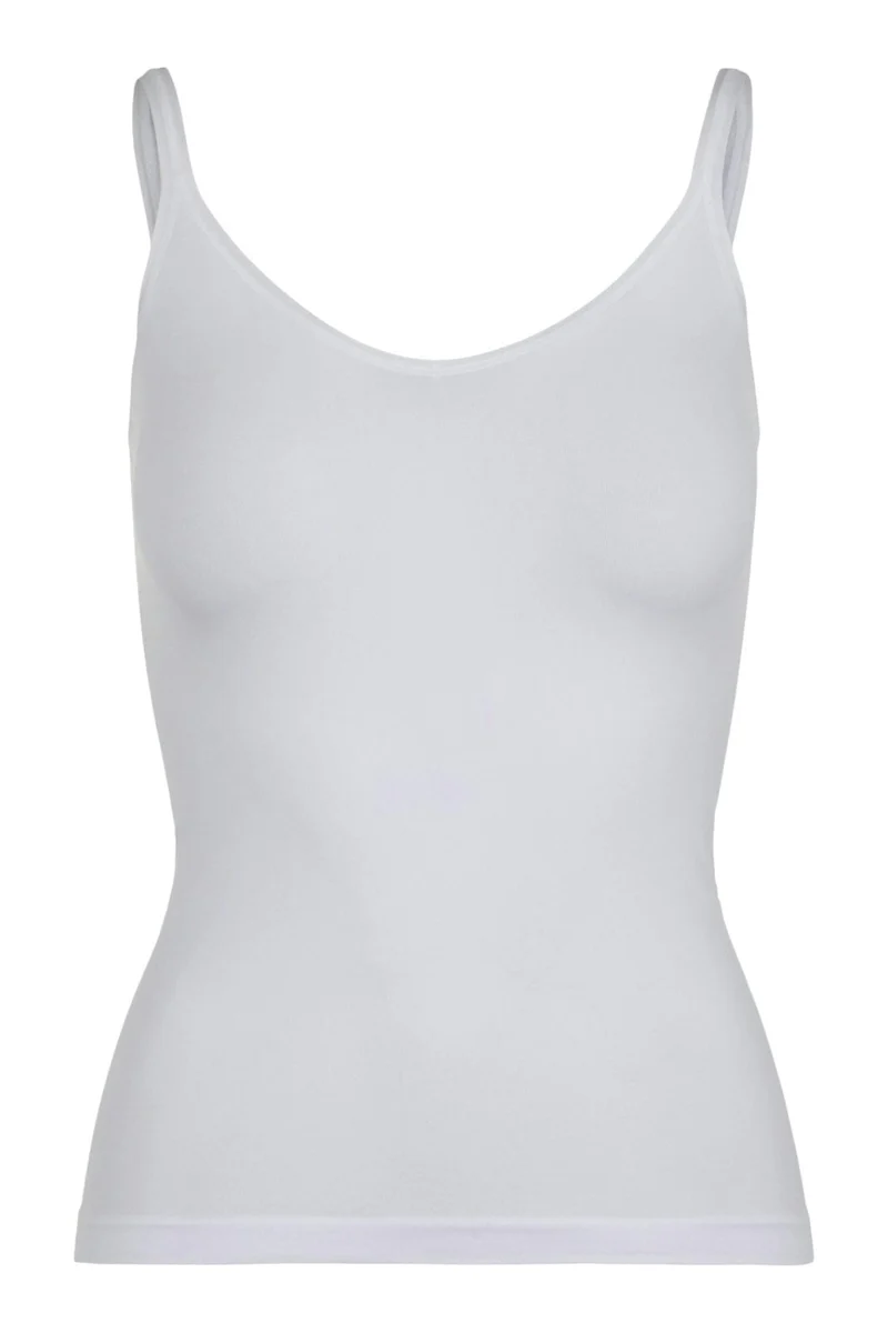 Pieces - PcPlain Underwear Top - White