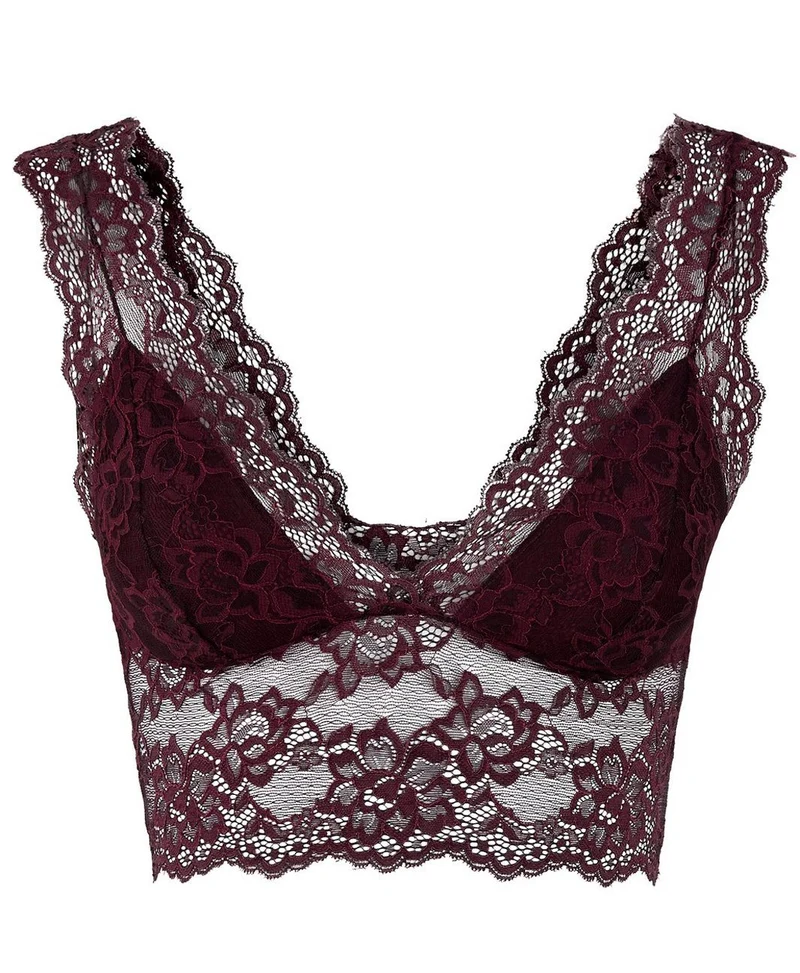 Pieces - PcLina Lace Bra - Port Royal