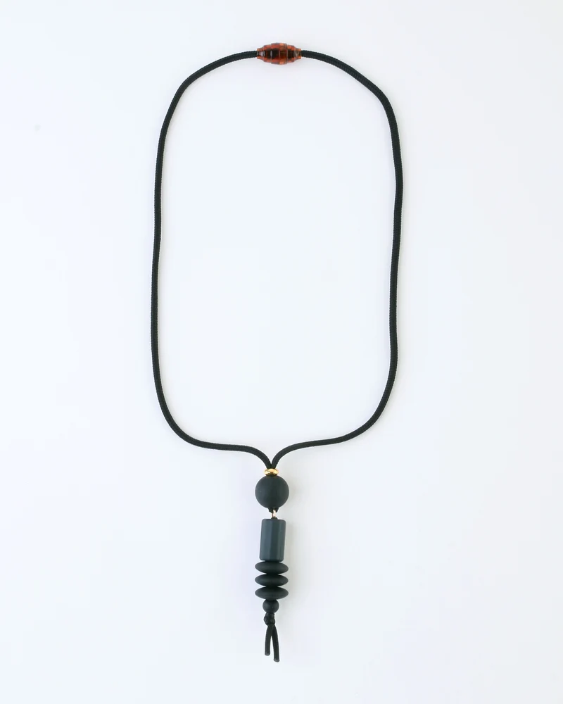 Keepsake Necklace — Charcoal