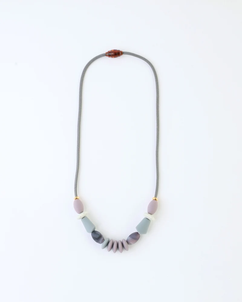 Signature Necklace — Pewter