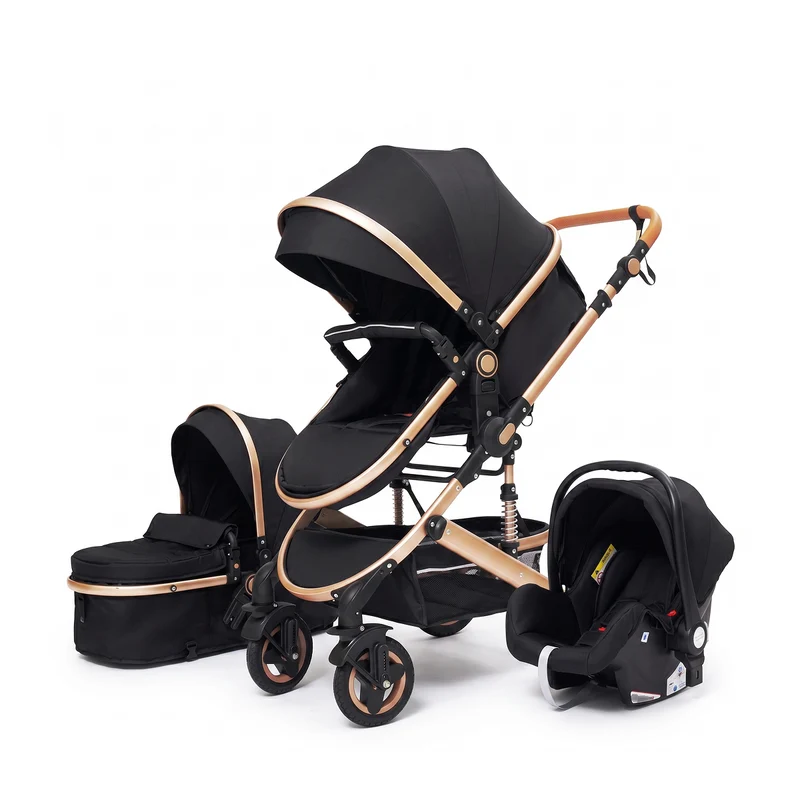 Twinky All-in-1 Stroller Set - Black