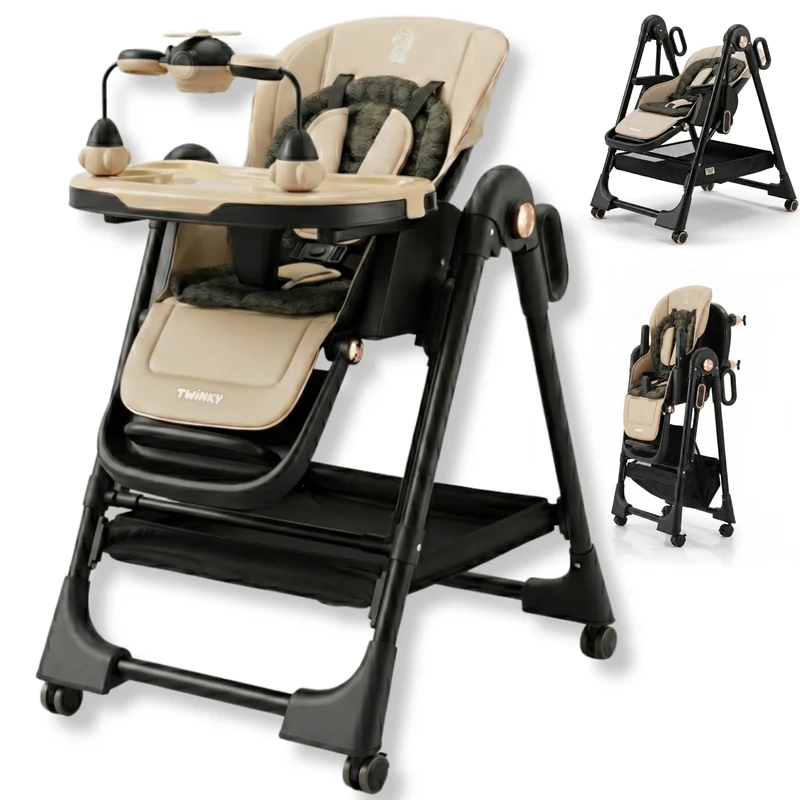 Twinky High Chair EXPLORE - Cream
