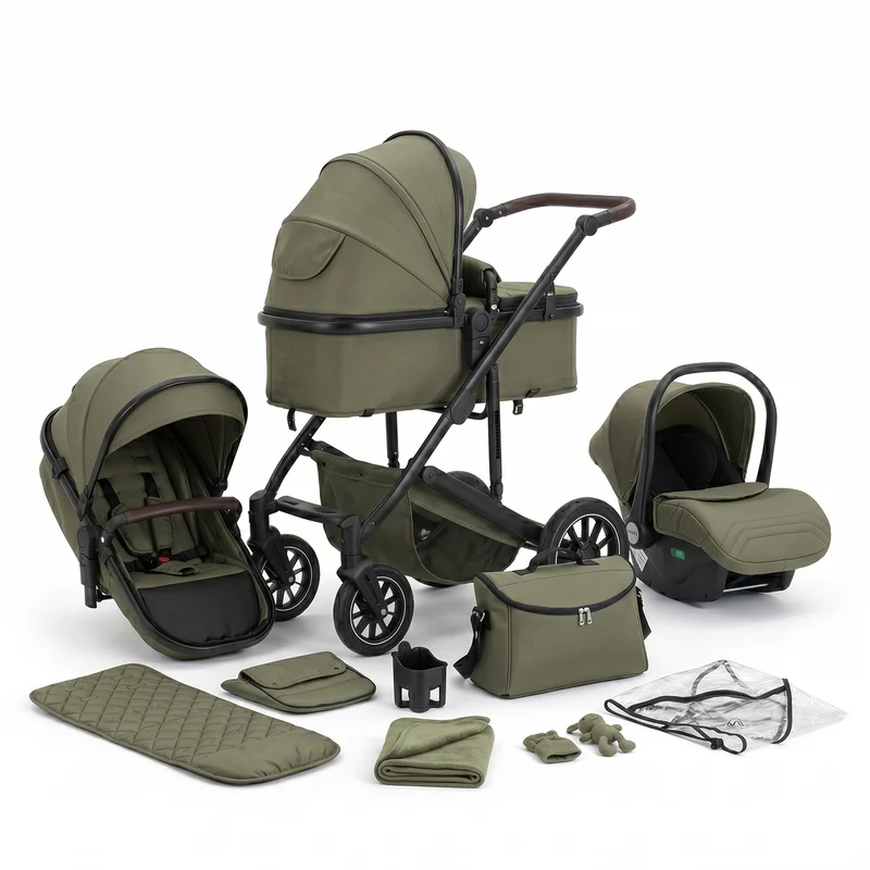 Twinky 4-in-1 Stroller - Army Green