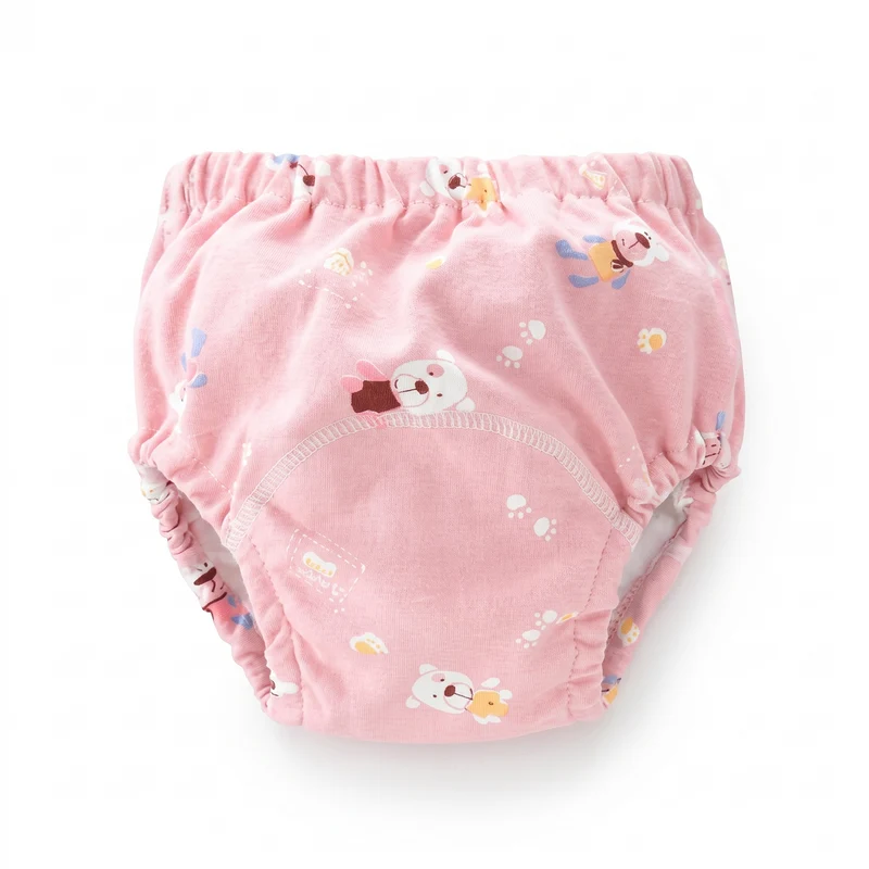 Twinky Comfysnuggs - Washable Diapers - Soft Potty Training Underwear - Pinky