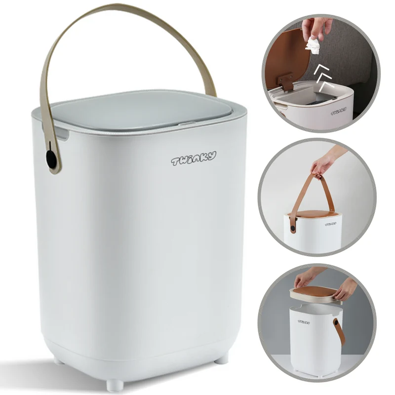 Twinky Diaper Pail - Sensor Model – Grey