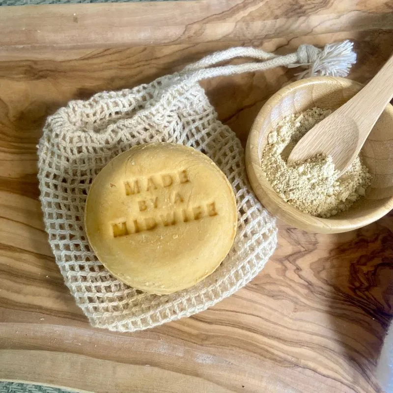 Citrus Grove - Grapefruit, Lemongrass, Bergamot Shampoo Bar with Yellow Clay