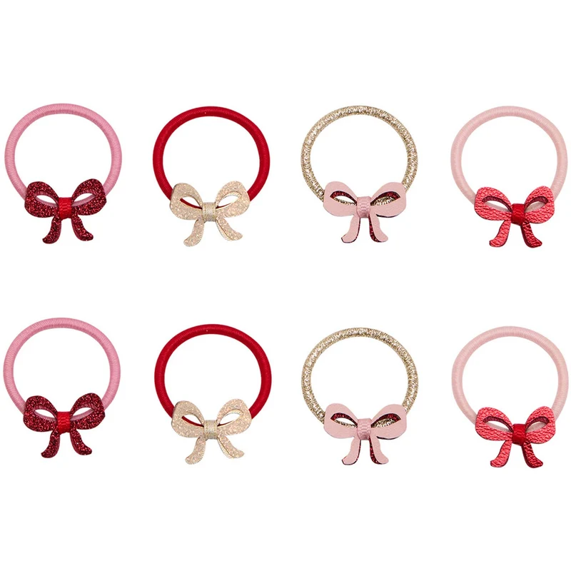 Mimi & Lula 8 Hårelastikker - Mini Cutesy Bow