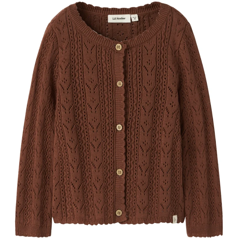 Lil'Atelier Maple Syrup Nmfkajsa Kas Ls Strikk Card Lil