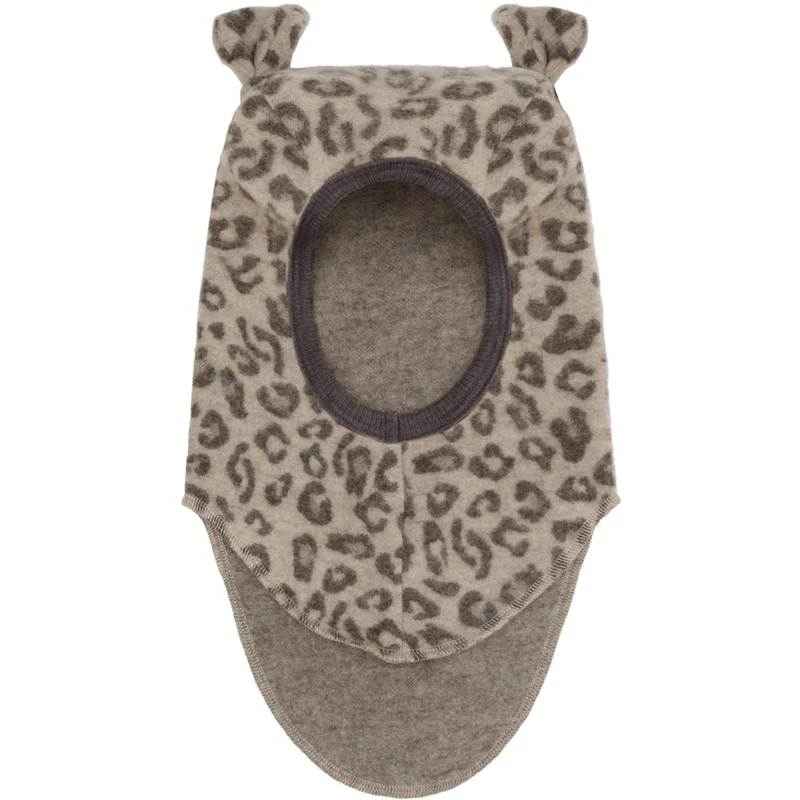 Huttelihut Camel Melange Elefantlue Ears Ull Fleece Jac