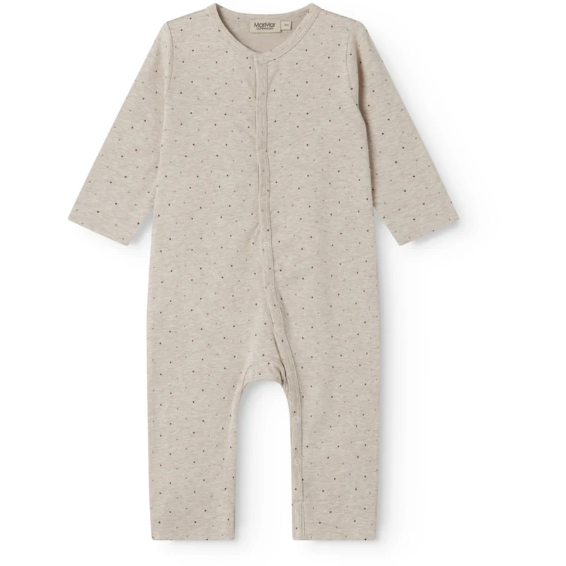 MarMar Modal Smooth Print Beige Mel Dot Ruka Heldrakt