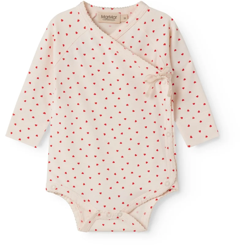 MarMar Newborn Modal Smooth Print Happy Hearts Belita Body