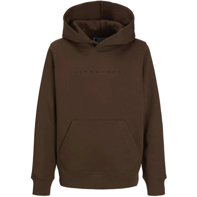 Jack & Jones Cocoa Jjestar Jj Sweat Hette Noos Jnr