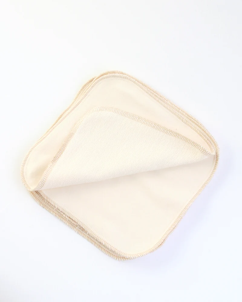 Hemp and Organic Cotton Wipes