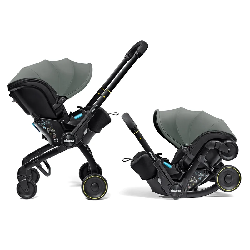 Doona X bilstólur, Slate Green