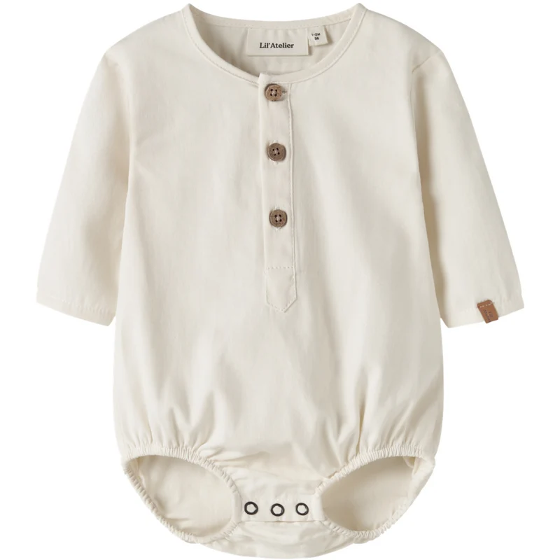 Lil'Atelier Turtledove Nbmlolia Ls Loose Body Skjorte Lil