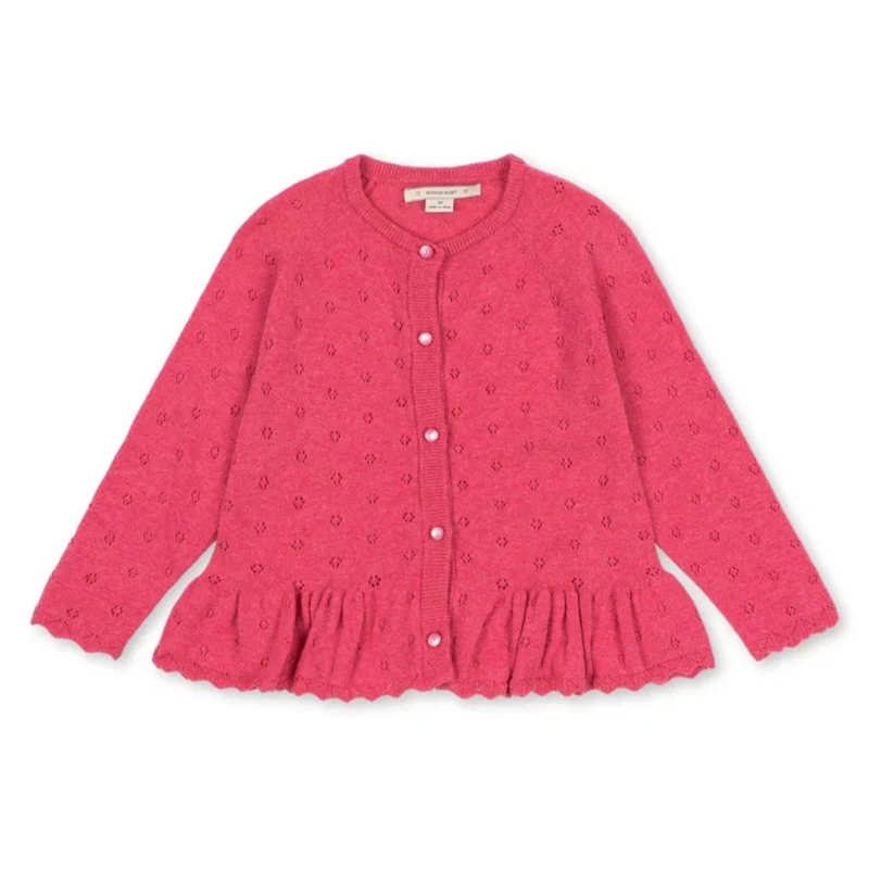 Posie cardigan, Winterberry