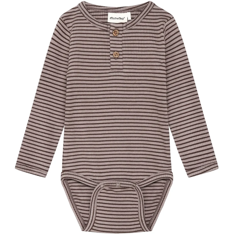 Minymo Fungi Body Ls Y/D Rib