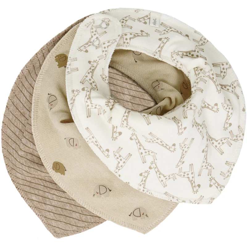 Pippi Rainy Day Bandana Smekke Uni -Aop (3-Pack)