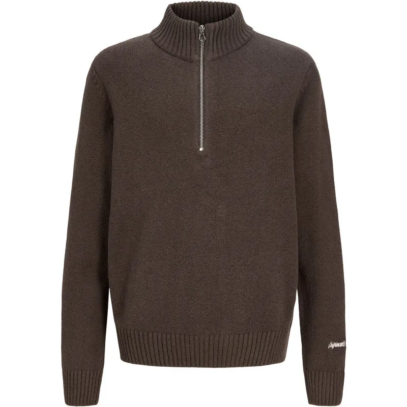 Jack & Jones Junior Mulch Jornorrebro Strikk Half Zip Jnr