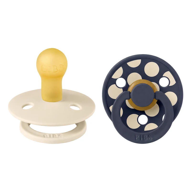 Polka, 2 stk, Deep Space/Ivory