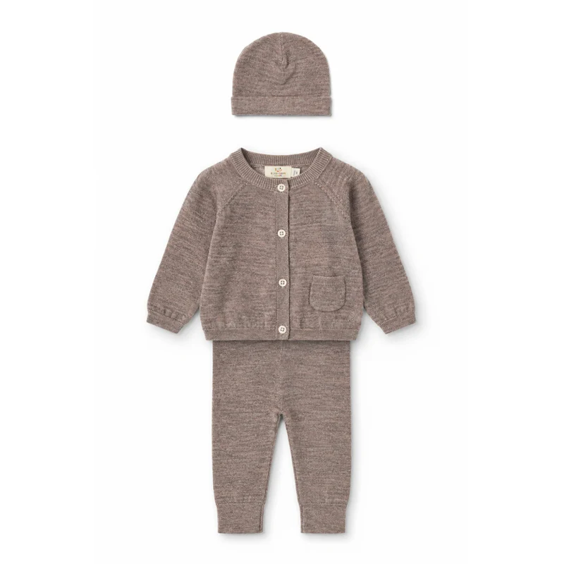 COPENHAGEN COLORS Natural Melange Classic Merino Baby Sett