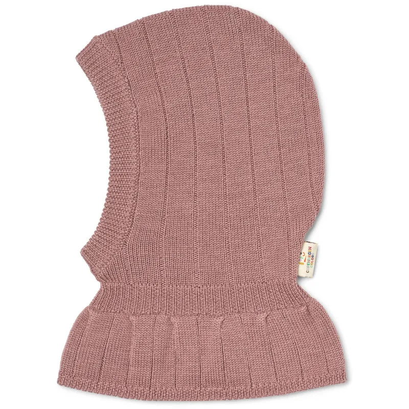 COPENHAGEN COLORS Winter Rose Merino Rib Strikket Elefantlue