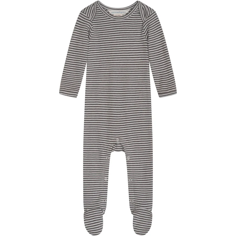Serendipity Soil/Offwhite Baby Drakt Stripe