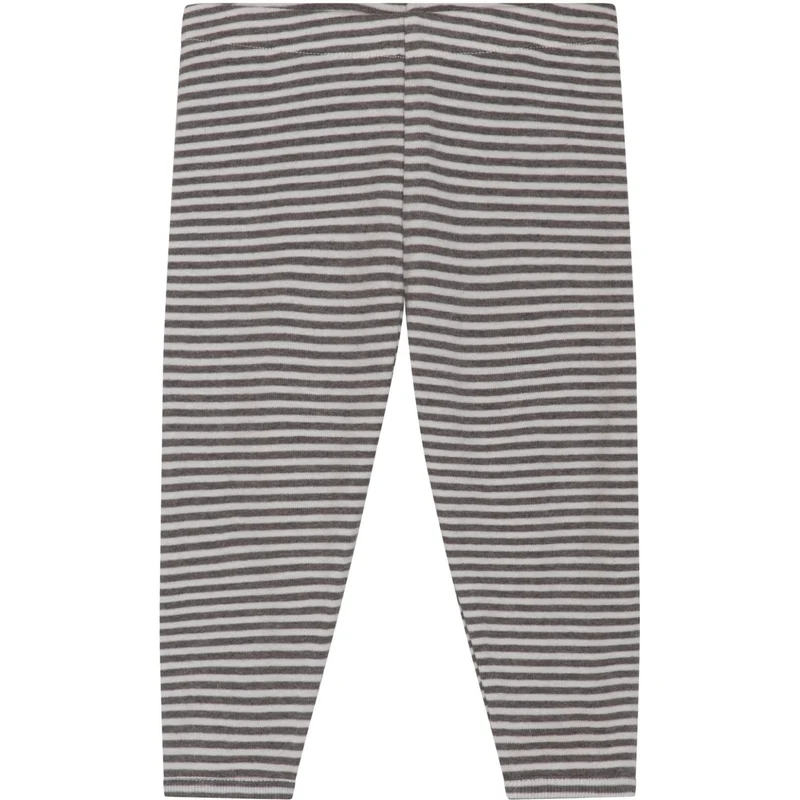 Serendipity Soil/Offwhite Baby Leggings Stripe
