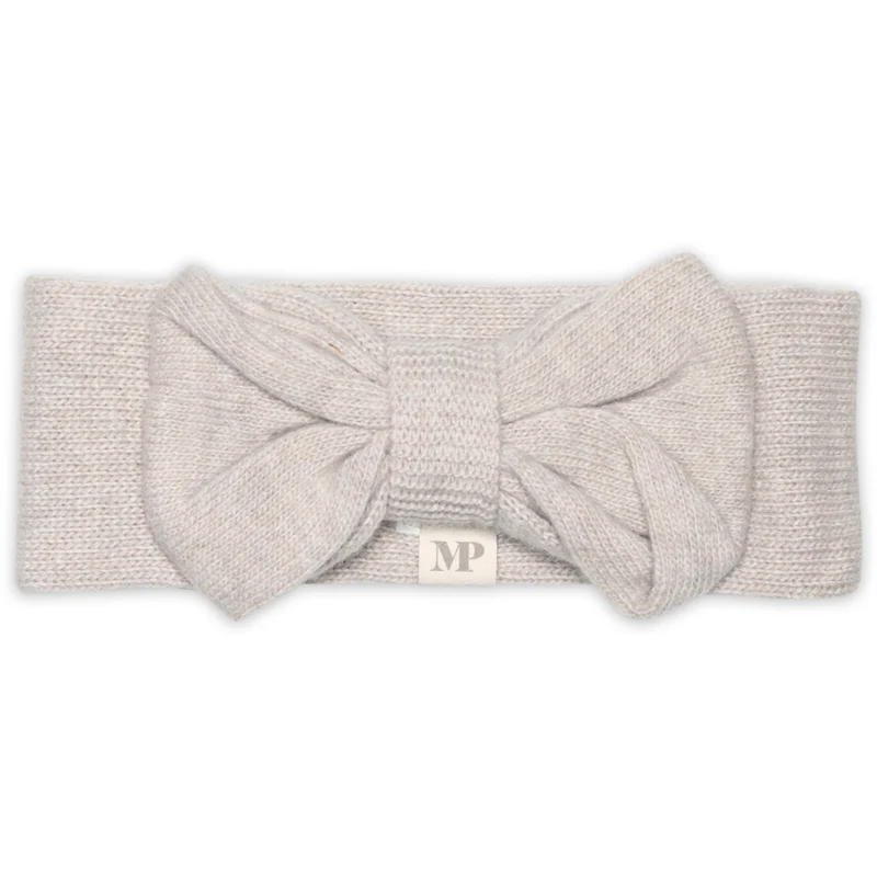 Mp Danmark Beige Melange Helsinki Pannebånd Bue