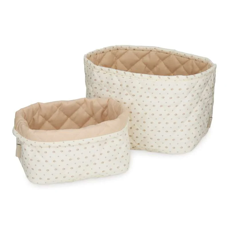 Cam Cam Copenhagen Quilted Storage Baskets - 2 pcs. - OCS - Rowan