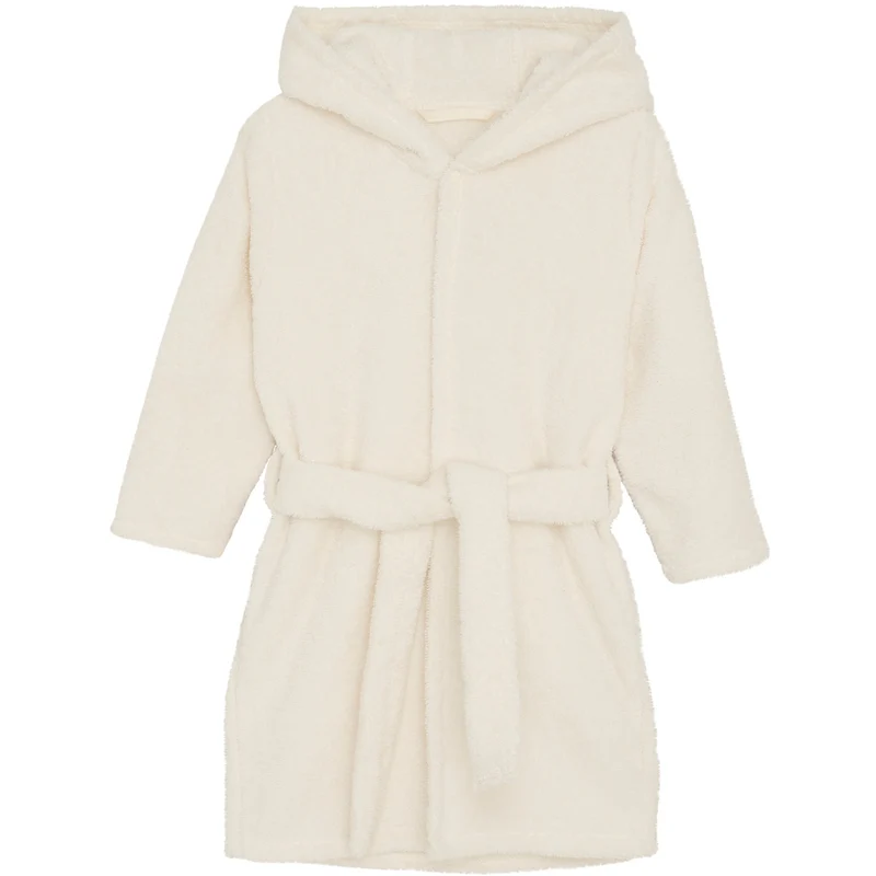 Pippi Egret Hooded Bath Robe
