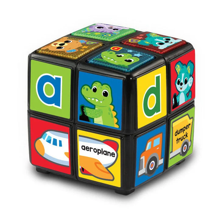 Twist & Teach Animal Cube