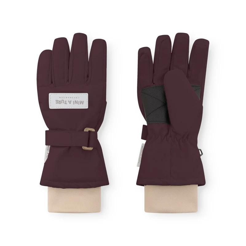Mini A Ture Fudge Aubergine Matcelio Hansker