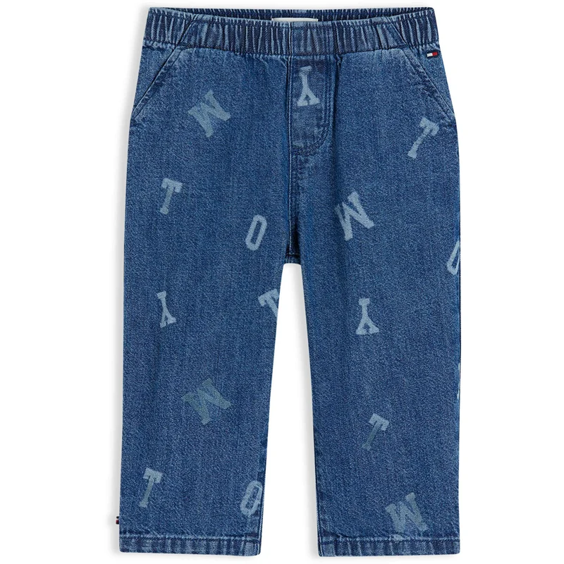 Tommy Hilfiger Denim Medium 01-Blue Pull On Denim Pant