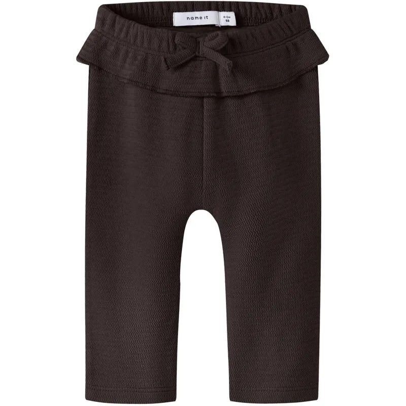 Name It Chocolate Plum Nbfolaya Leggings