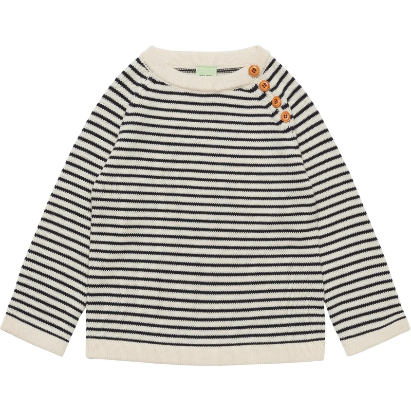 FUB Ecru/Navy Sweater