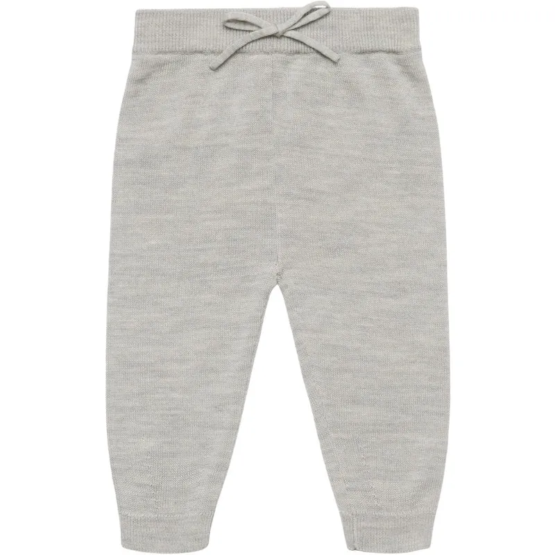 FUB Light Grey Melange Baby Bukser