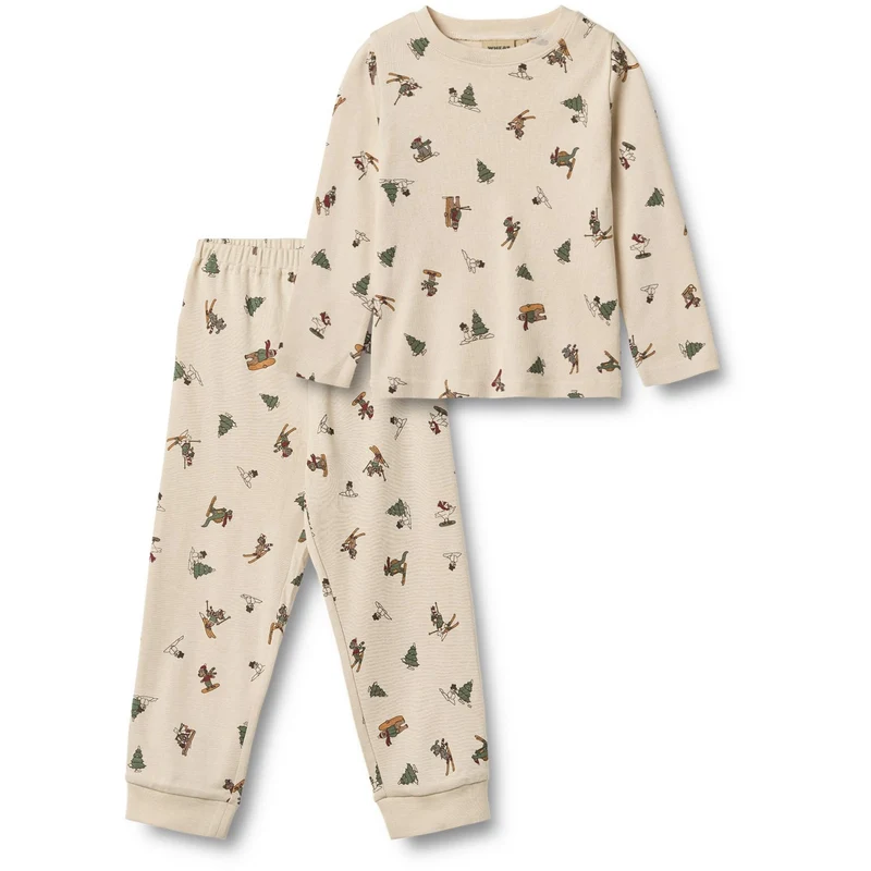 Wheat Offwhite Winterland Nightwear Milan