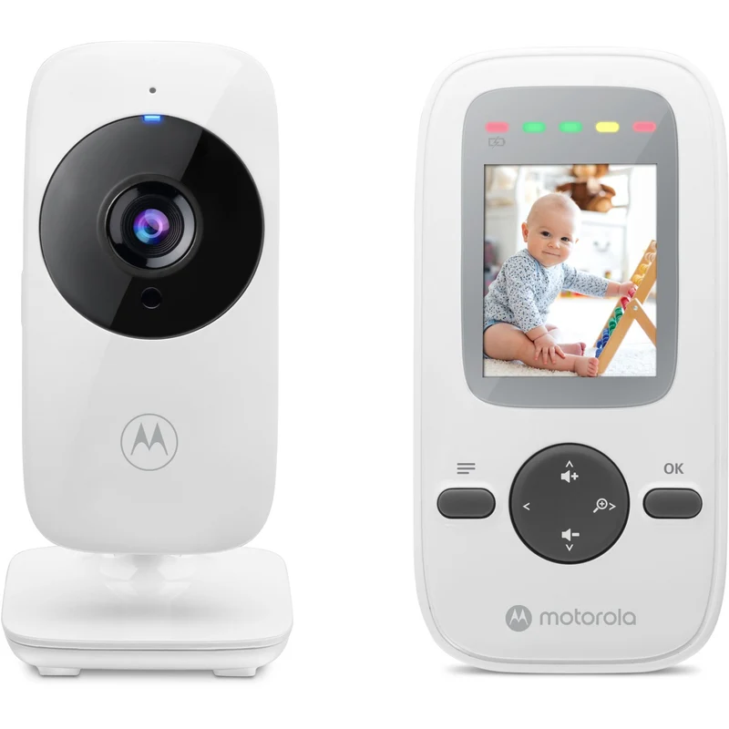 Motorola White Babycall VM481 2" WHT