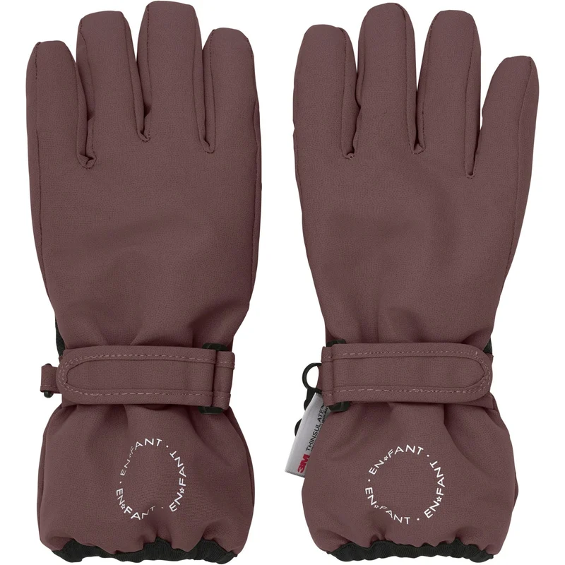En Fant Rose Taupe Hansker