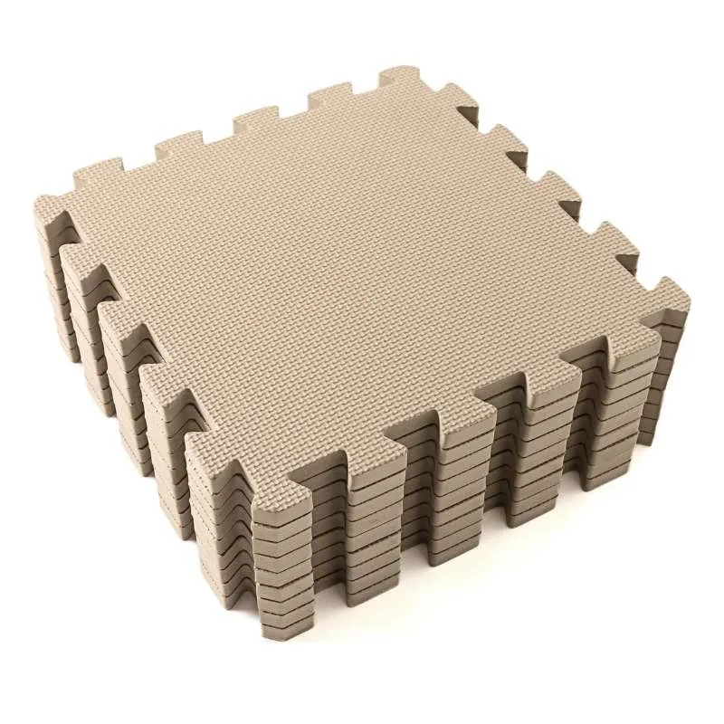 Kid'oh foam play mat - 9 pieces - Sand