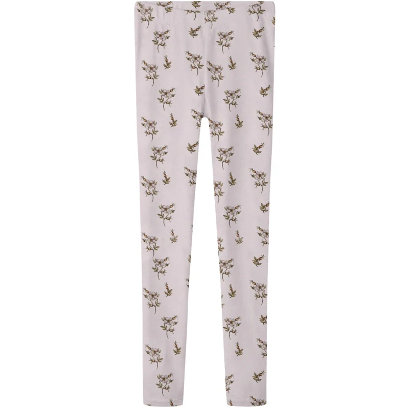 Lil'Atelier Hushed Violet Apple Rose Nmfgayo Sag Slim Leggings Lil