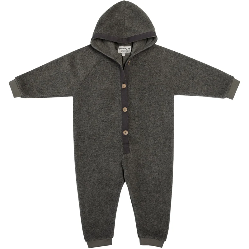 Growing Up by Steffensen Copenhagen Bark Fleece Jump W/Rib