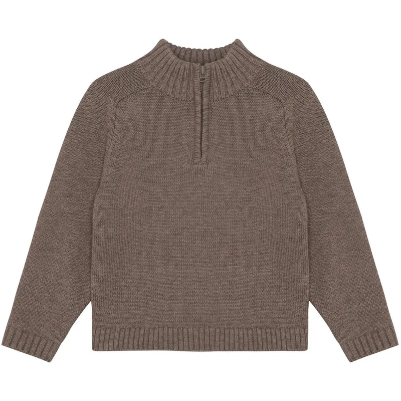 Huttelihut Cinder Melange Pullover Strikk M/ Ull