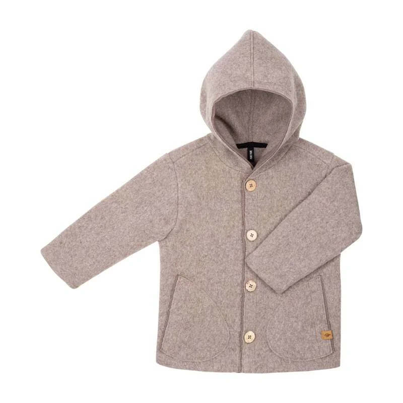 Pure Pure Kids Jacket - Recycled Wool - Cashmere