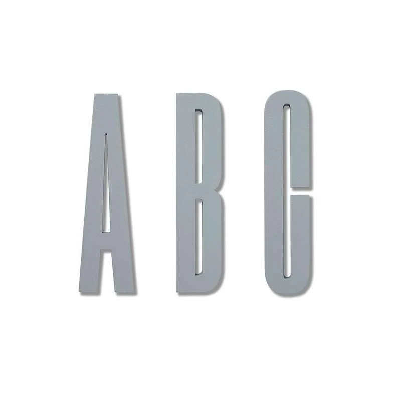 Design Letters Letters – grå
